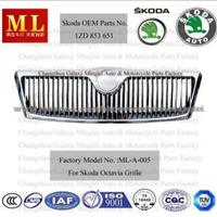 Good Chromed Auto Radiator Grille For Skoda Octavia From 2004 (1ZD 853 651)