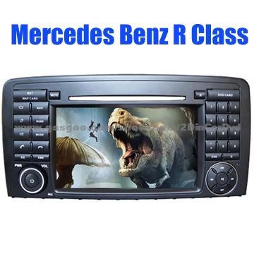 OEM Factory Double Din Car DVD Mercedes Benz R Class