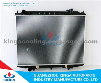 Sealed Type Aluminum Nissan Radiator For BD22/TD27 AT