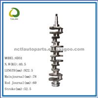 Auto Spare Parts Crankshaft For Mitsubishi 4D56