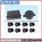 Black Car 8 Sensors Front&Rear View Video Parking Sensor System Radar