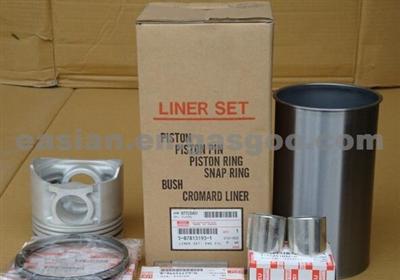 ISUZU Engine Spare Parts Liners 12PE1 12PC1 12PD1 Cylinder Liner Kit