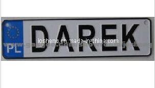 Aluminum License Plate Number Plate Car Plate (JS00149)