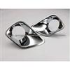 RAV4 ABS Chrome Front Fog Light Lamps Cover Trim For Toyota RAV4 2014