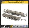 Stainless Steel Material Front And Rear Bumper Guard For Audi Q7 2011up