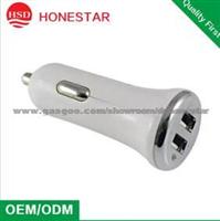 China ODM/OEM 5V 3.1A Dual USB Charger For Samsung