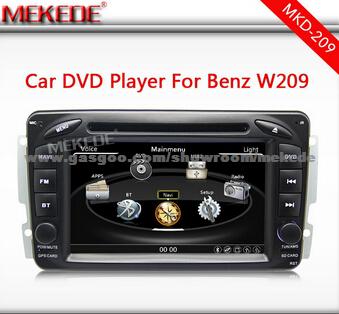 Car DVD GPS Navigation For Benz C Class W203 2000-2004 Viano Vito CLK C208 C209 W208 W209 W210 W168 With 3G BT Radio Free Map