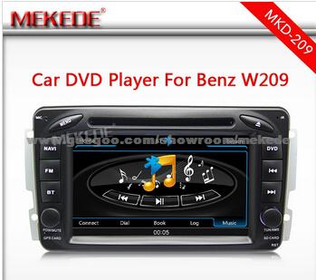 Car DVD Stereo GPS Sat Navi Headunit For Benz C Class W203 CLK C209 W209 G Class W463 Before 2005 With IPOD TV Free Map