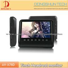 7inch Car Universal Auto Removable Headrest Monitor