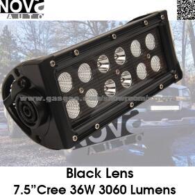 7.5inch 36W CREE Double Row LED Light Bar