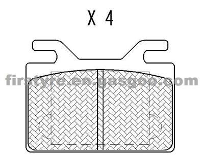 481 698 151 C Great Quality Factory Product Brake Pad Car Parts