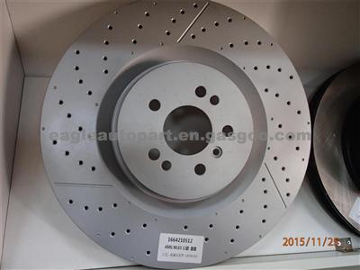 Brake Disk , Vented 1664210512 For Mercedes Benz ML63 AMG