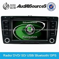 Gps For Car Multimedia Player Skoda With Can Bus Function And Car Information