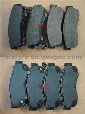 Brake Pad Parts 4106001A26 For Nissan