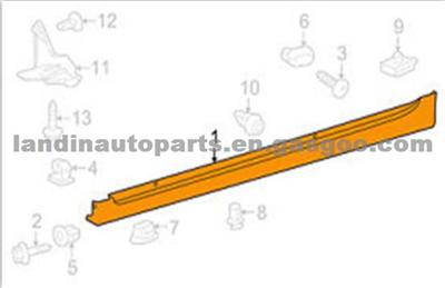 MOULDING ASSY, BODY ROCKER PANEL 7585147900