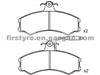 Brake Pad FDB287 For FIAT DUCATO