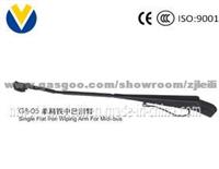 Single Flat Windshield Wiper Arm For MIDI-Bus