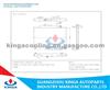 Engine Parts Auto Radiator For Nissan URVAN'06 MT