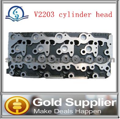 Precision Brand New Cylinder Head Cylinder Head V2203 01907-703040 For Kubota V2203