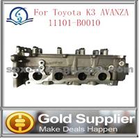 Brand New Cylinder Head 11101-B0010 K3 For Toyota Avanza 1.3L 16V