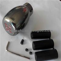 Silver / Black Car Gear Shift Knob