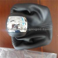 2255 Silver / Black Car Gear Shift Knob