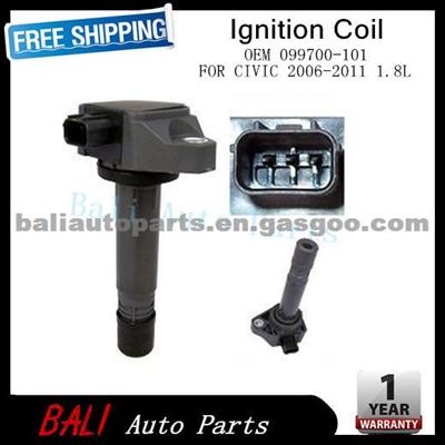 CIVIC IGNITION COIL 30520-RNA-A01 099700-101