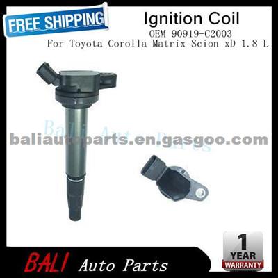 Toyota Corolla 2007-2008 IGNITION COIL 90919-C2003 90919-02252 90919-02258