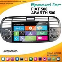 Android Black Colour Fiat 500 DVD Gps Radio Usb Canbus Car Bluetooth AUX RDS Wifi Blue&Me Ape