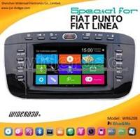 2015 Fiat Punto Evo/Fiat Linea Dvd Gps Tracker 2012-2013 Radio Rds Bluetooth Tv Ipod Canbus Blue&Me Usb Aux Wallpaper Win8