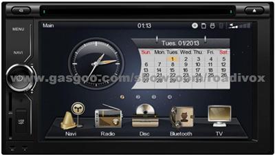 Double Din Car Dvd Player D-6255