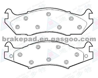 Brake Pad For JEEP D203-7122 (OE:3501167)