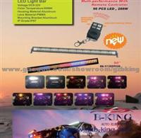 50'' 288W Remote Control Multifunction RGB CREE LED Light Bar