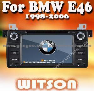 Witson Auto Car DVD GPS For BMW E46 (W2-D9745B)