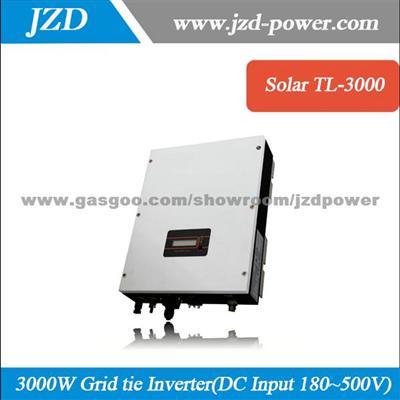 High Quality 3000W/3KW Solar Grid Tie Inverter DC180V~500V To AC 220V