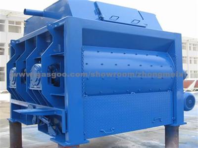 Twin Shaft Concrete Mixer