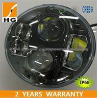 5.67 Harley 72W LED High Low Beam Headlamp For Jeep