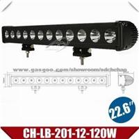 22.6 120W PC Lens LED Lighting Bar With CE (CH-LB-201-12-120W)