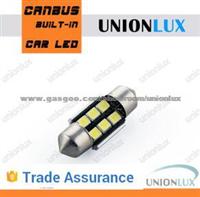 White Canbus LED Festoon Light 4.5W Reading Lamp For Car