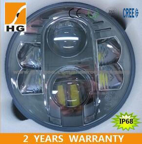 7 72W High Low Beam LED Headlight For Jeep