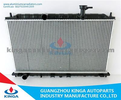 High Efficient Auto Radiator For Hyundai KIA RIO/RI05'06-11 25310-1G000, 25310-1G200, 25310-1G206 MT