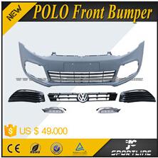 PP R Style Auto Front Bumper For Volkswagen VW POLO GTI R 2011-2015