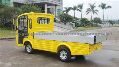 New Electric Flatbed Truck With Collecting Garbage DT-12 With Best Price