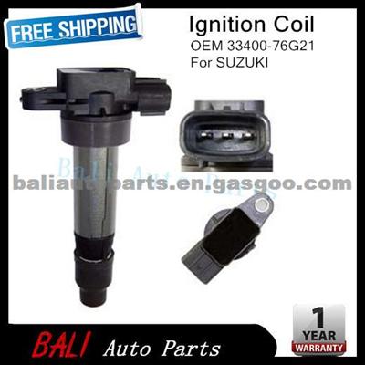 SUZUKI IGNITION COIL 33400-76G21 099700-095