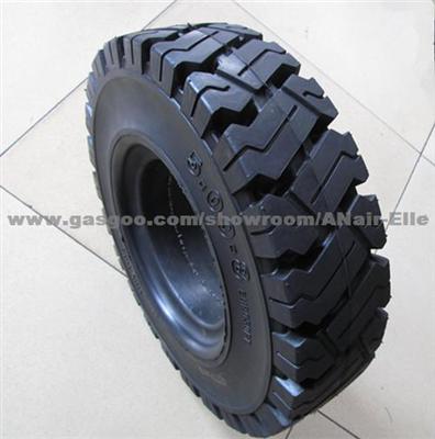 5.00-8 Pneumatic Solid Tire, For Forklift And Other Industrial