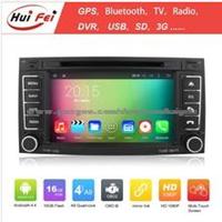 Huifei Quad Core Android 4.4 Car Radio For Volkswagen Touareg Capacitive Touch Screen 1024*600 Mirror Link