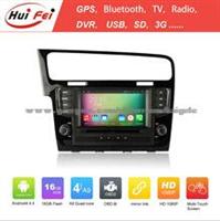 Huifei Android4.4.4 Quad Core Car Dvd Gps For VW Golf 7 2013 With Mirror Link,GPS,Radio Function