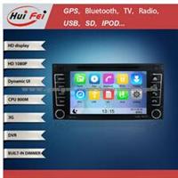 HuiFei Car DVD For Touareg HD 1080P Support 3G WiFi IPhone New Interface Virtual Disc