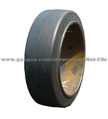 ANair Press-On Solid Tire 18x8x12 1/8, For Forklift And Other Industrial