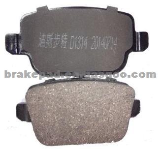 Less Metal Brake Pad For D1314 LR003657 LAND